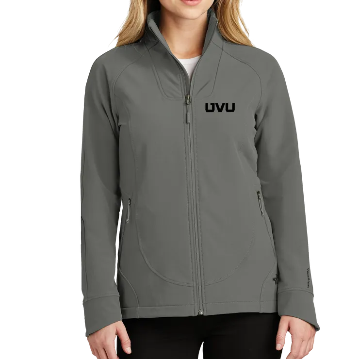 The North Face Ladies Tech Stretch Soft Shell Jacket - Mono Emb