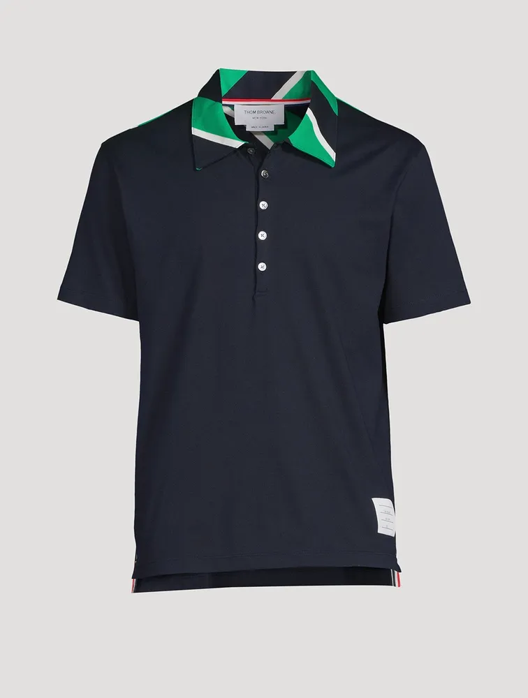 THOM BROWNE Jersey Polo Shirt