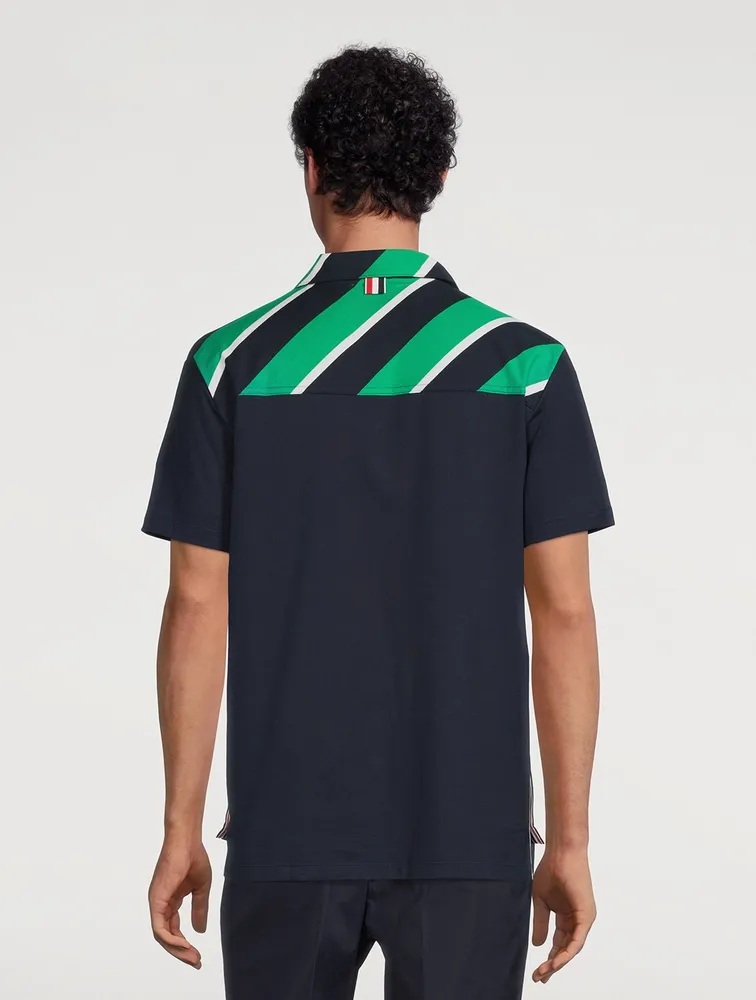 THOM BROWNE Jersey Polo Shirt