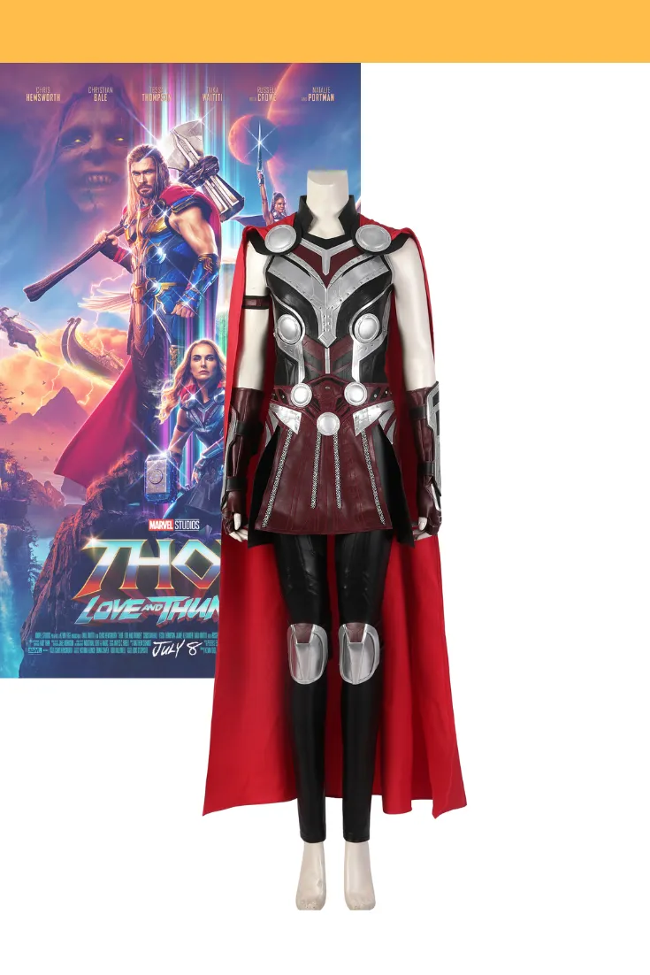 Thor Love and Thunder Jane Foster Custom PU Leather Cosplay Costume