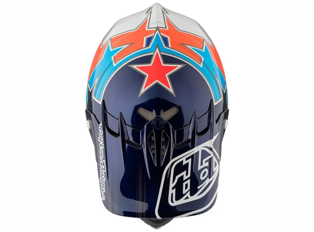 Troy Lee Designs D2 Fusion Full Face Helmet - Blue