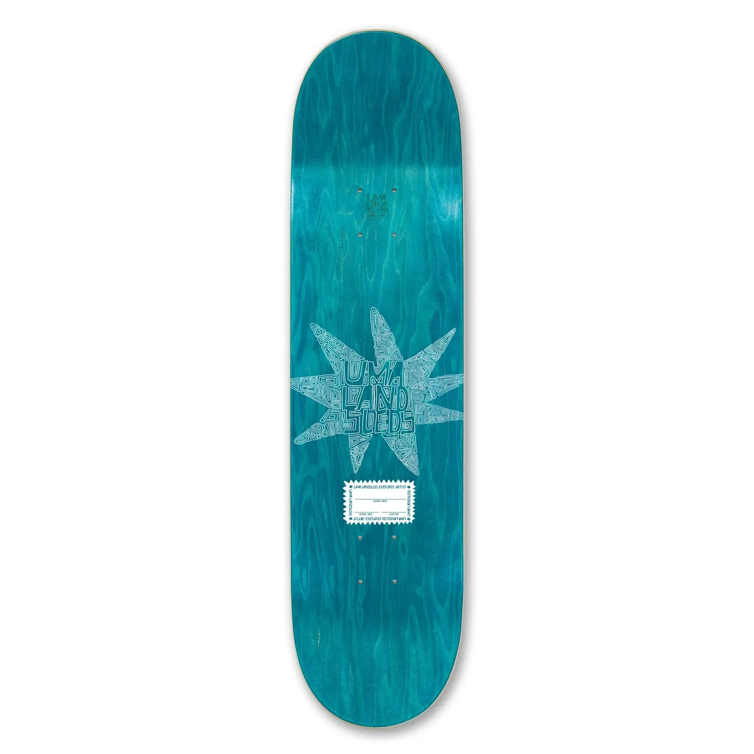 Uma Streams Cody Chapman Skateboard Deck 8.5