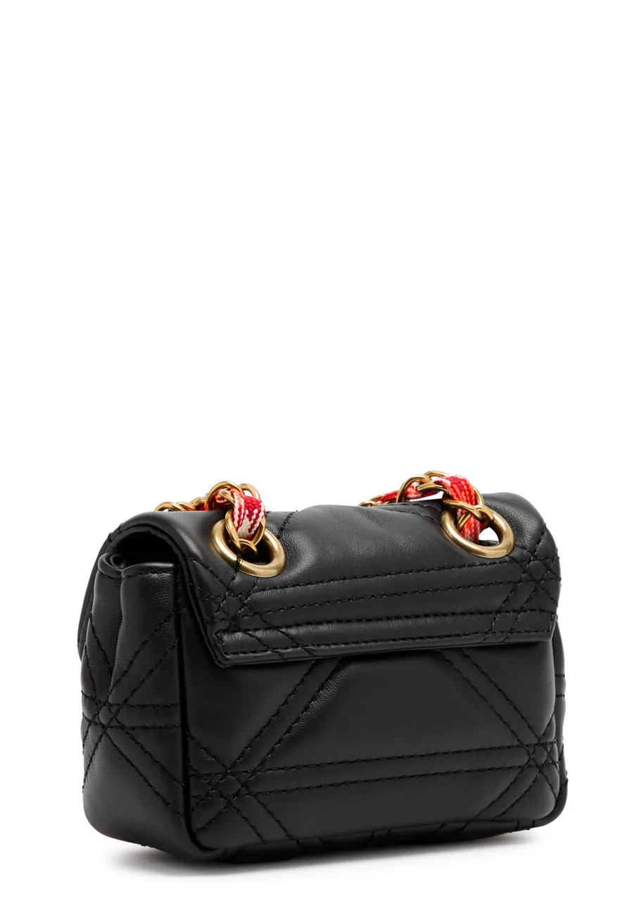 VIVIENNE WESTWOOD Vinnie quilted leather cross-body bag  -                         -                     -                