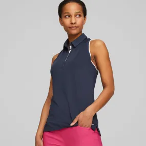 Women's MATTR Peak Sleeveless Golf Polo