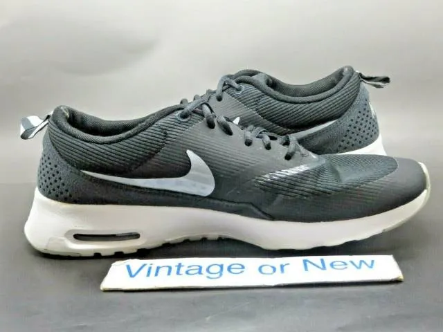 Women's nike air max thea black wolf grey anthracite running 806772-100 sz 8.5