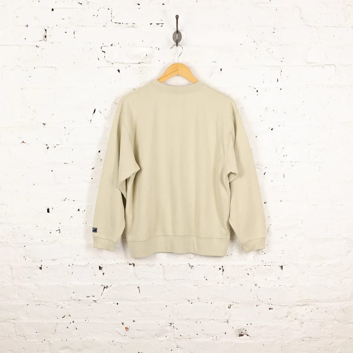 Women's Reebok Essentials Sweatshirt - Beige - Women's M