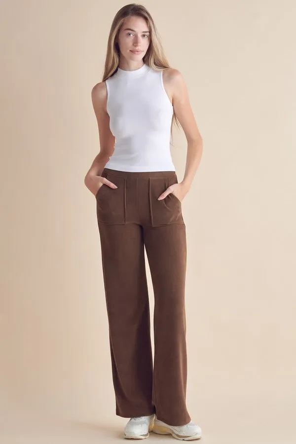 Women’s Wide-Leg Corduroy Pants