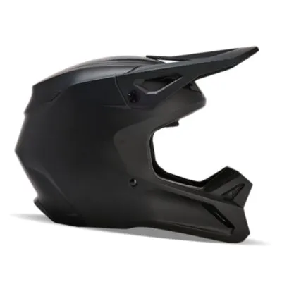 Youth V1 Matte Black Helmet