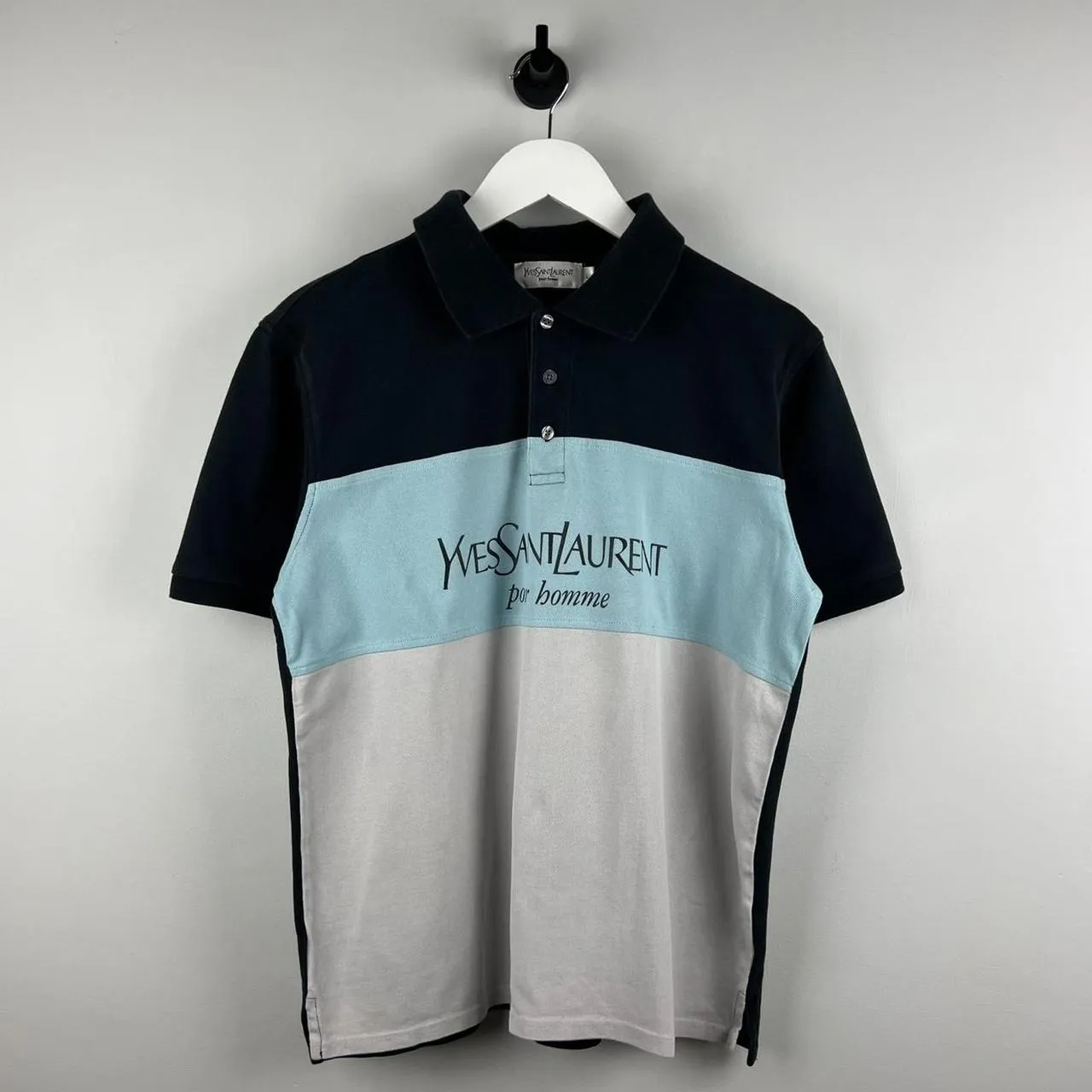 YSL Logo Polo Shirt (M)