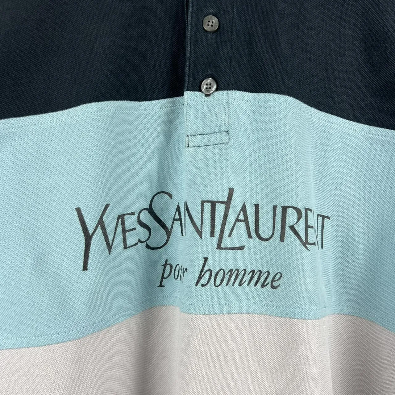 YSL Logo Polo Shirt (M)