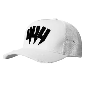 YYY CAP WHITE BLACK